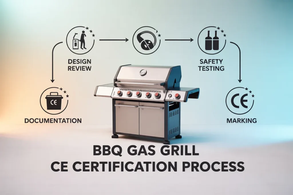 CE Certified Gas Grill