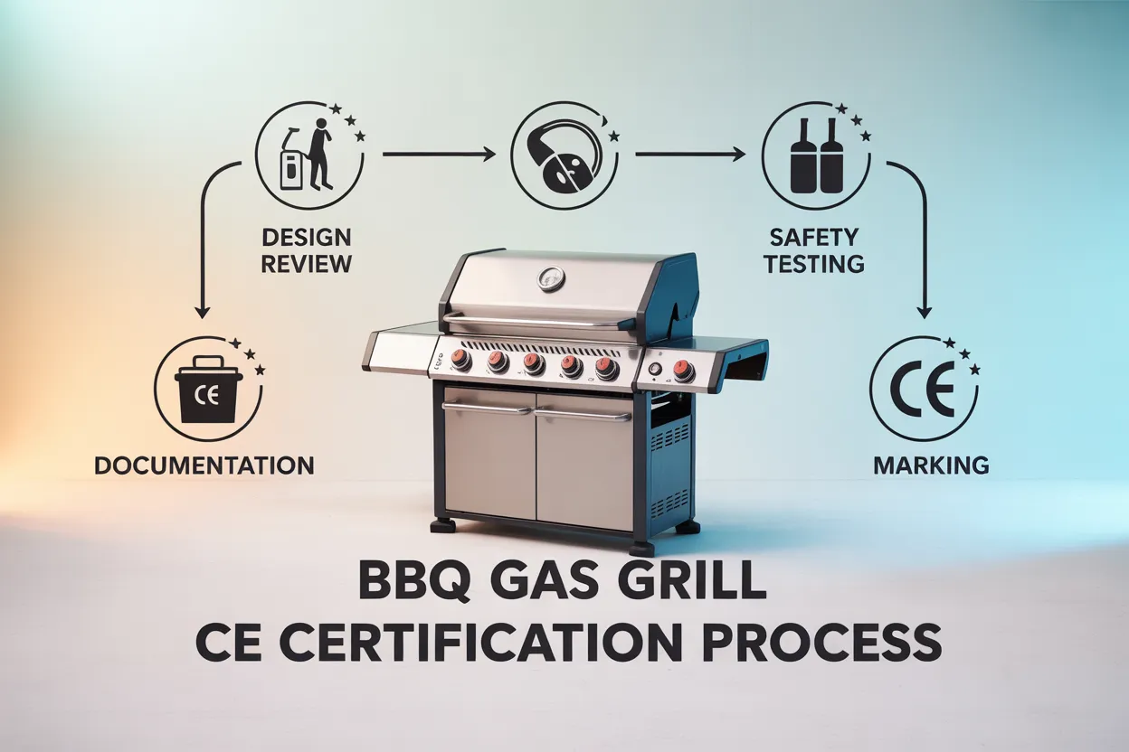 CE Certified Gas Grill