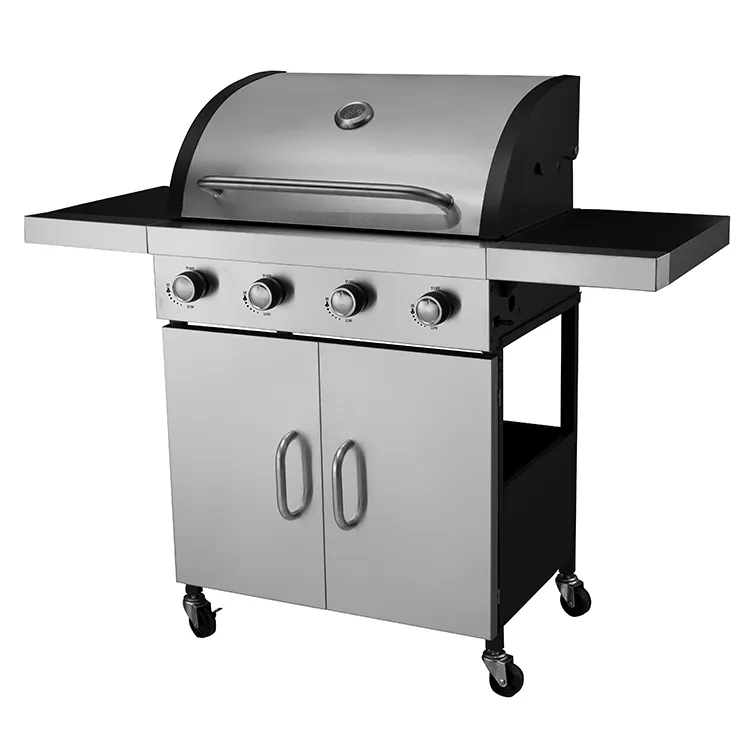 easy assembly 4 burner gas grill