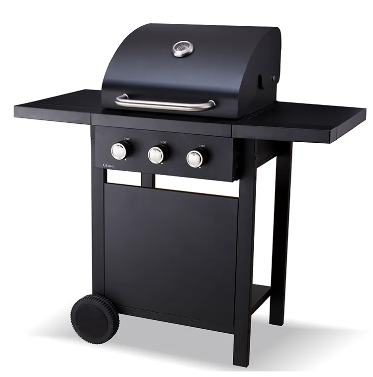 gas grill with cast iron cooking grates supplier
