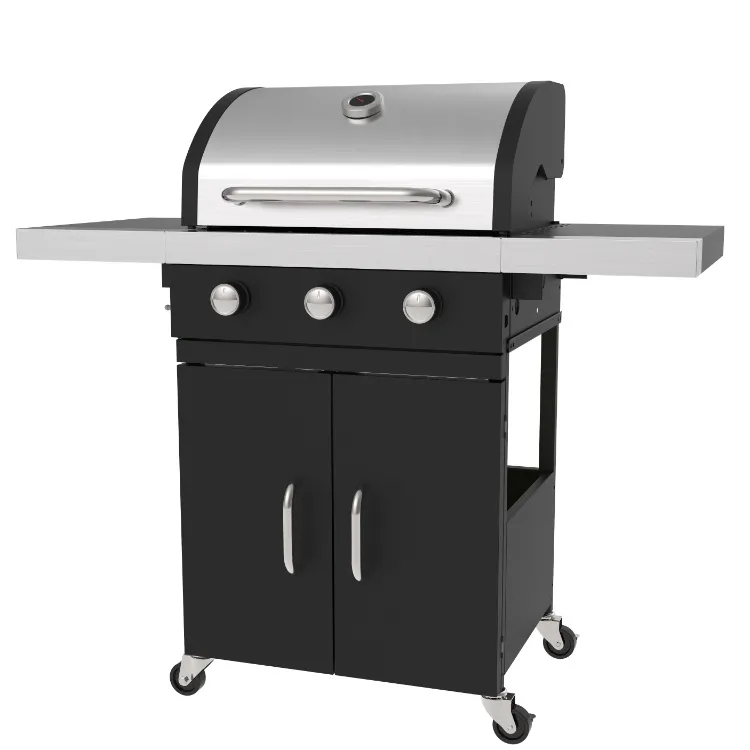 gas grill with independent burners supplier