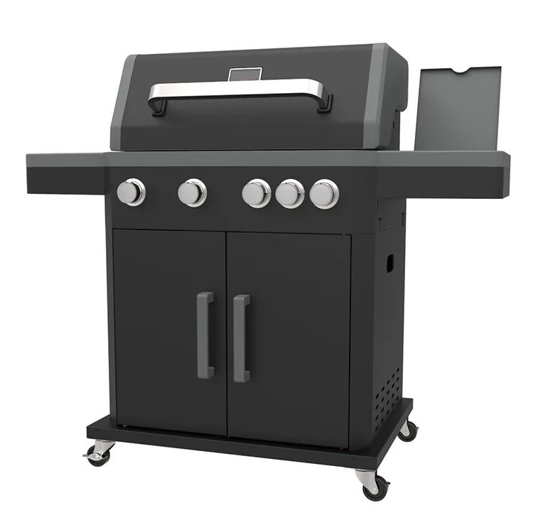 private label 4 burner gas bbq grill