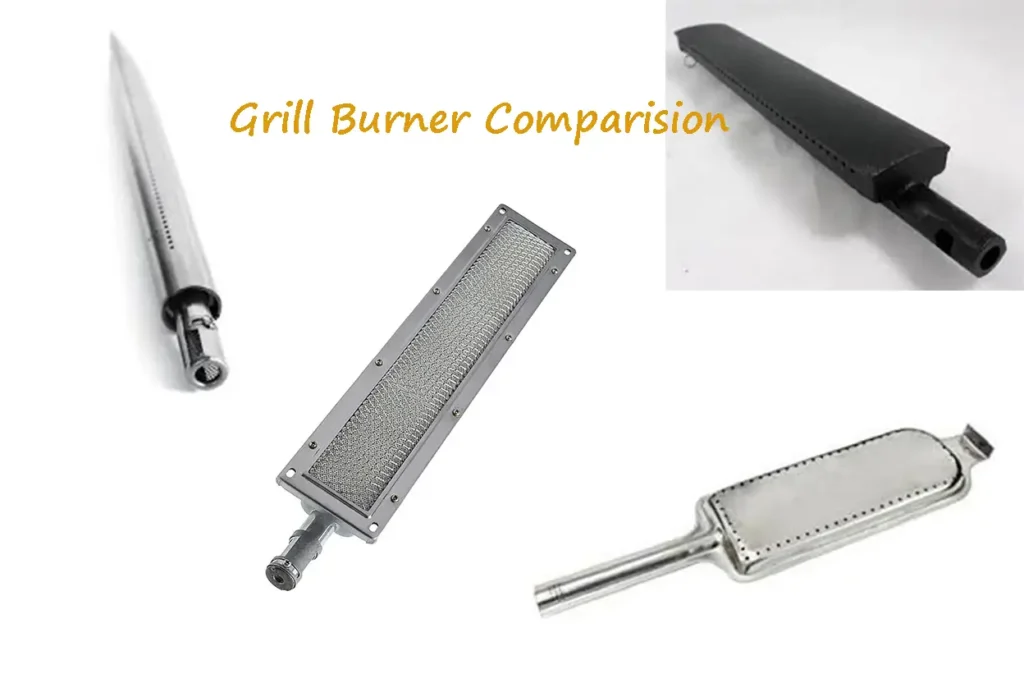 BBQ gas grill burners