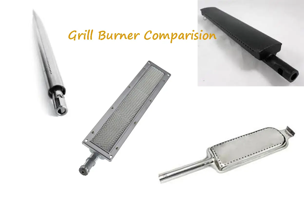 BBQ gas grill burners